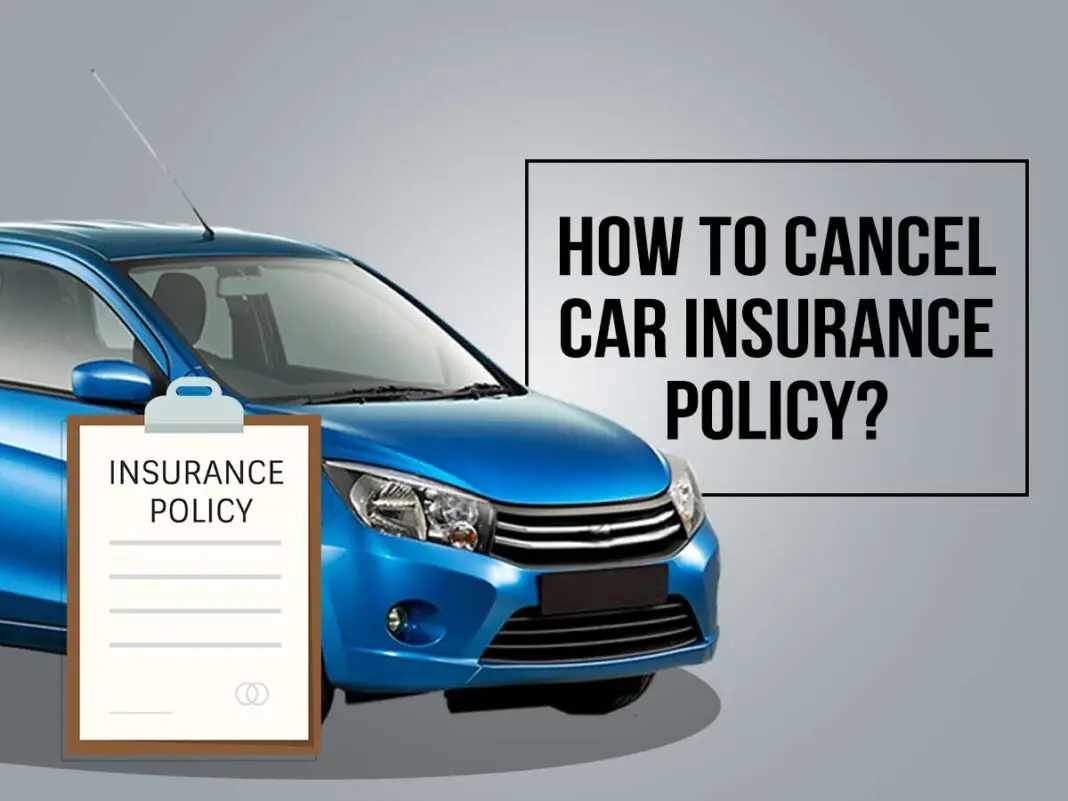 cancel car insurance